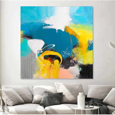 Sealife by Ira Ivanova - Wrapped Canvas Painting Print