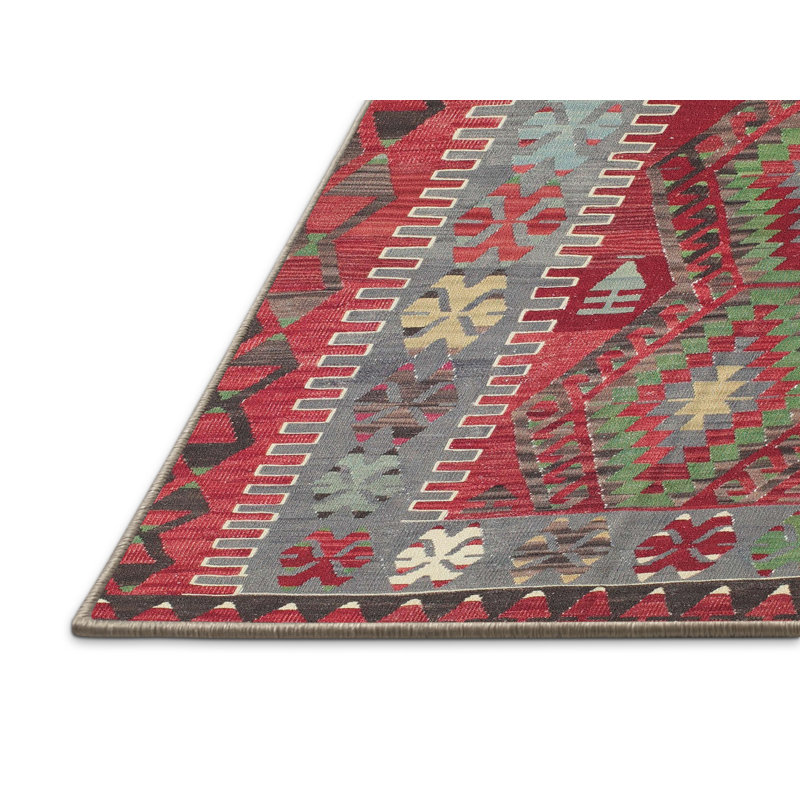Southwestern Indoor Rug, Rectangle 6' x 9'