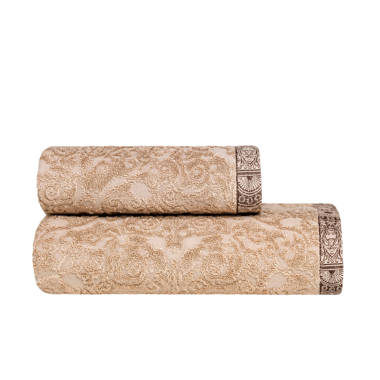 Graccioza Bee Waffle Towels (Camel)