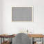 Tableau magnétique encadré or blanc Morgan-95846462