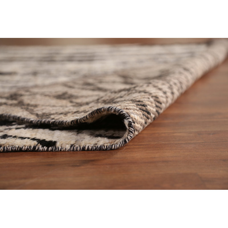 Tapis oriental géométrique marocain 6 x 9