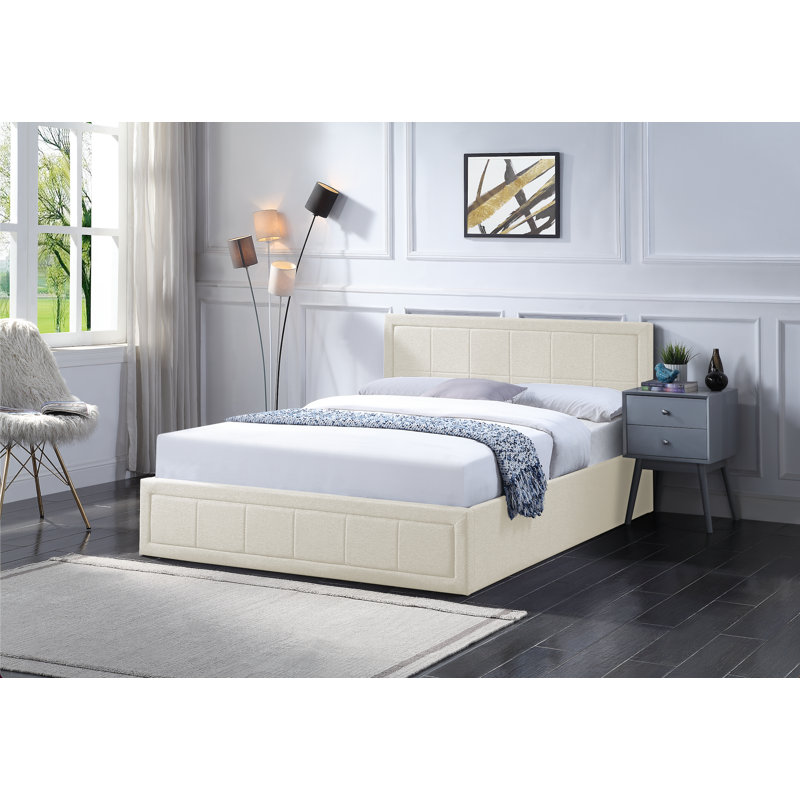 Danyra Upholstered Ottoman Storage Bed, Small Double (4')