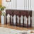 Retro Walnut Colour Solid Wood Rectangle Entryway Table-112275103
