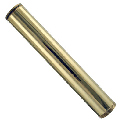 Corde d'extension de drain de lavabo filetée à double extrémité de 1-1 / 4 po x 12 po