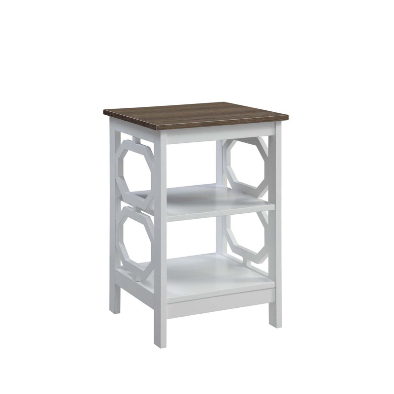Minburn End Table, White Driftwood