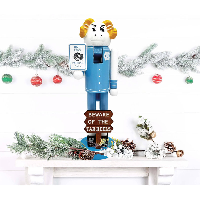 Casse-noisette 12 "NCAA College Spirit Beware, UNC