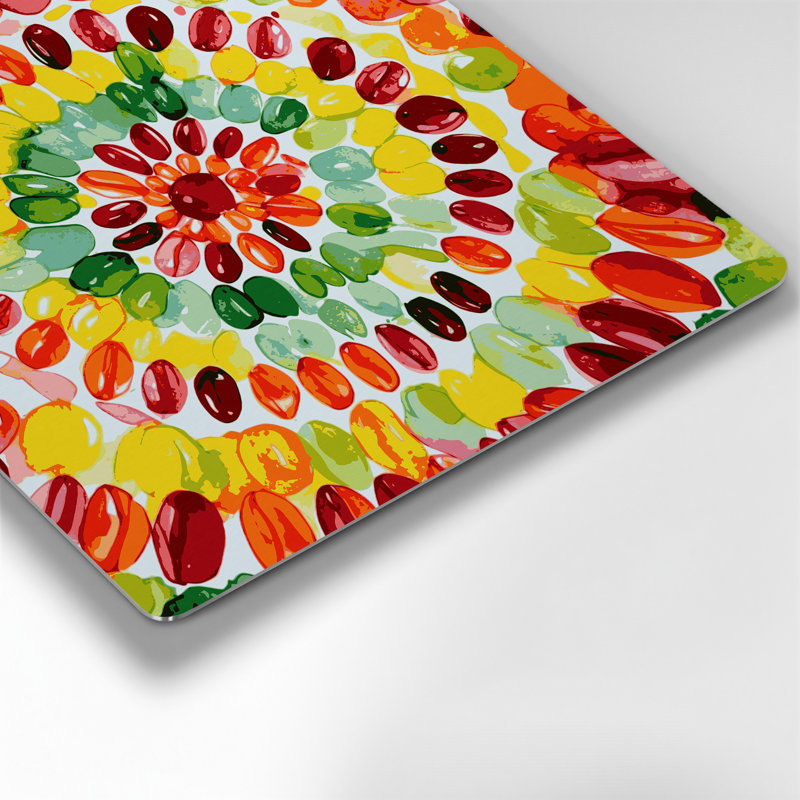 Art mural en métal Desserts Lifesavers, H 12 po x l 12 po