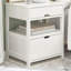 45cm W Manufactured Wood Bedside Table