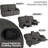 Manual Loveseat Reclining Sofa with Storage Console,67.9 RV and Home Theater Recliner Loveseat-379030064
