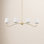 Conner Dimmable Wrought Iron 4-Light Pendant