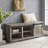 Oropeza 48" Sliding Door Storage Bench-808149727