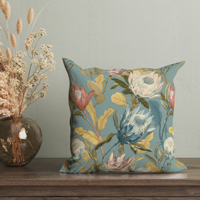 Housse de coussin réversible Floral Maximalist Floral