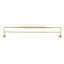 Charlies 2 Double Wall Mounted Towel Bar-13658364-101940865