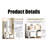 Free Standing Hall Tree Set Of 2-985462922