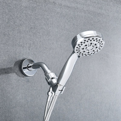 High Handheld Shower, 5 Modes, Trim, Abs Head Mode , Plating, Crafted