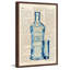 Impression de la vodka bleue - cadre photo-21728178