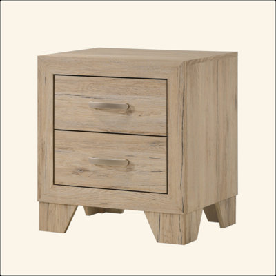 Miquell Natural Finish Nightstand