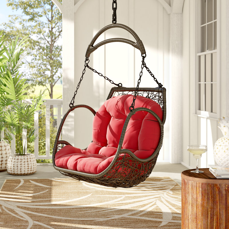Balancelle de patio Arbor, Rouge