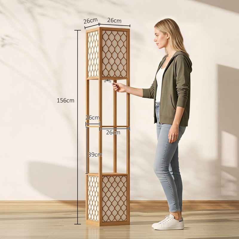 156 H cm Column Floor Lamp