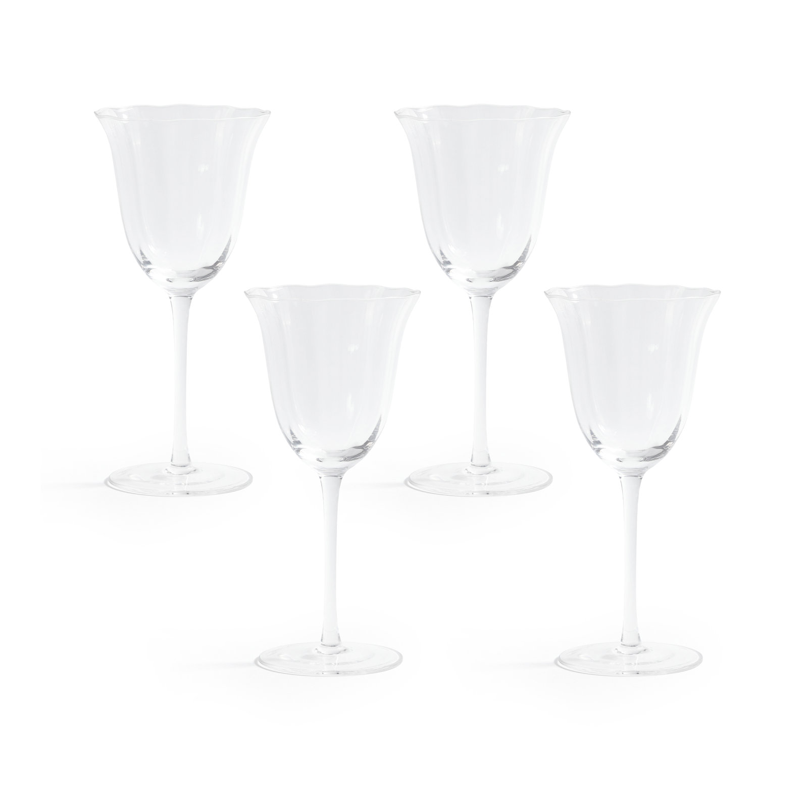 Marlen Red Wine Glasses, Set of 4
