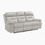 Canapé inclinable électrique en cuir fleur de 87 po Hornbeck-408180587-451412651