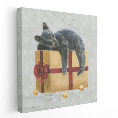 Christmas Critter III - reproduction d'art sur toile
