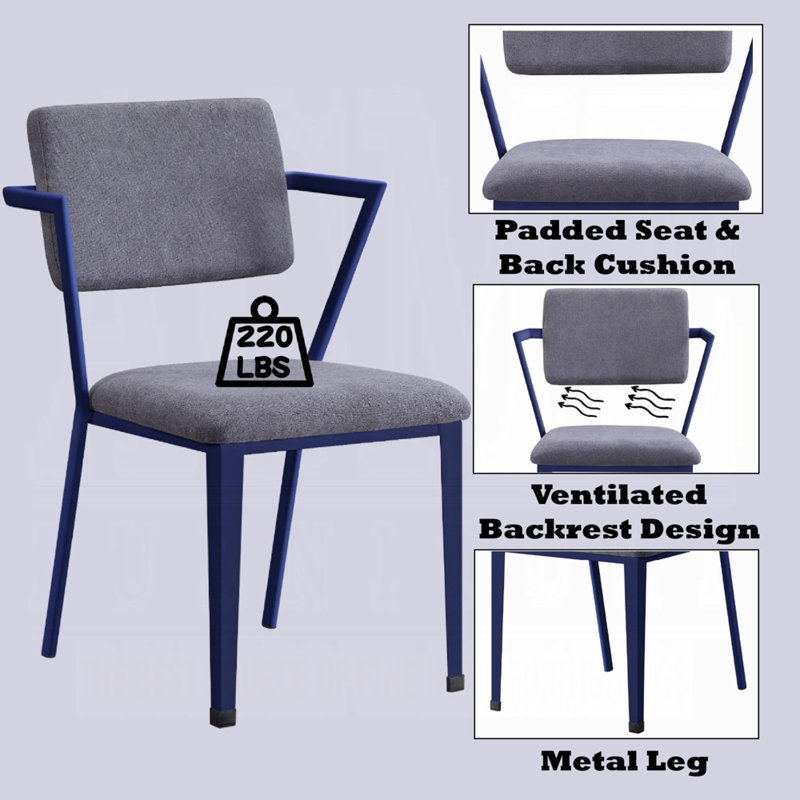 Chaise de bureau Cargo, Bleu