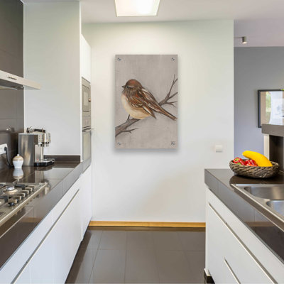 «Winter Bird III» sur plastique / acrylique par Jade Reynolds