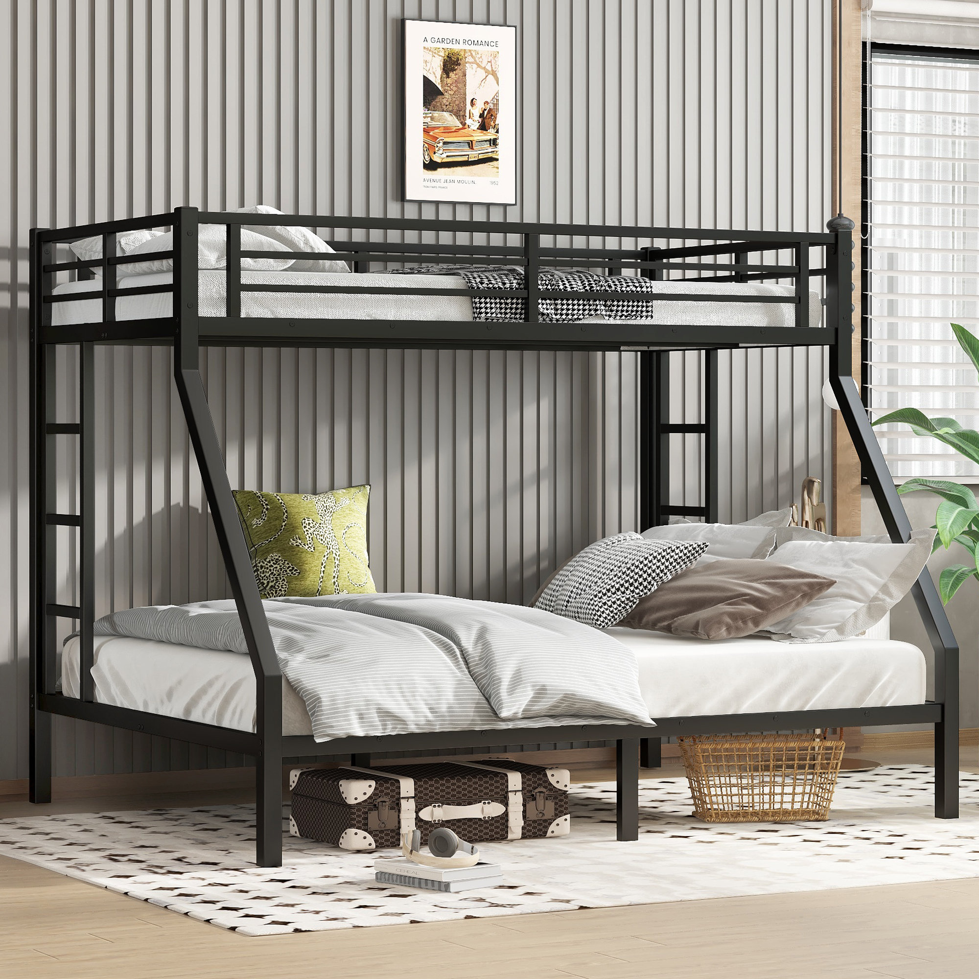 Isabelle & Max™ Metal Twin XL Over Queen Bunk Bed for Teens & Adults ...