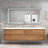 Azden 84" Wall-Mounted Double Bathroom Vanity Set-881640808