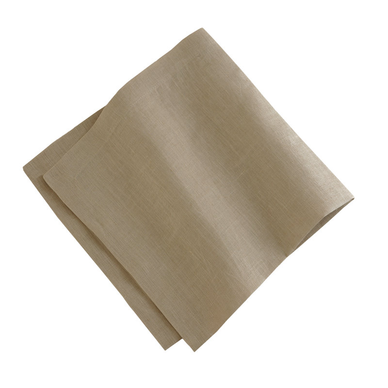 Natural Linen Boxed Table Tissue Set of Four