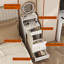 Bureau de coiffeuse 3 en 1 avec miroir et station de charge-628139180