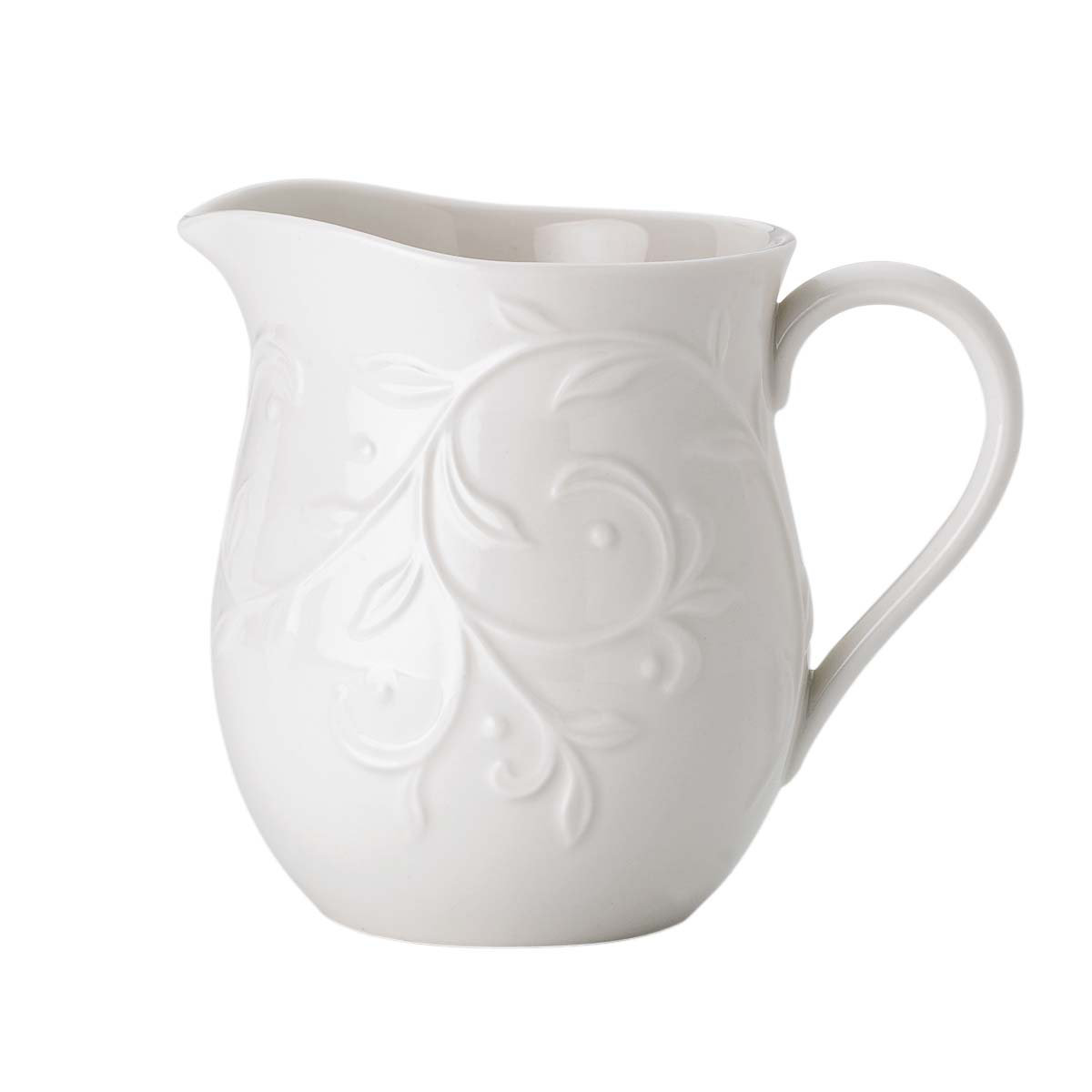 Opal Innocence Carved Glass Creamer - Thumbnail 3