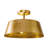 14.6" Semi Flush Mount Light Fixture