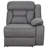 Rochon Upholstered Power Reclining Sectional Sofa Grey