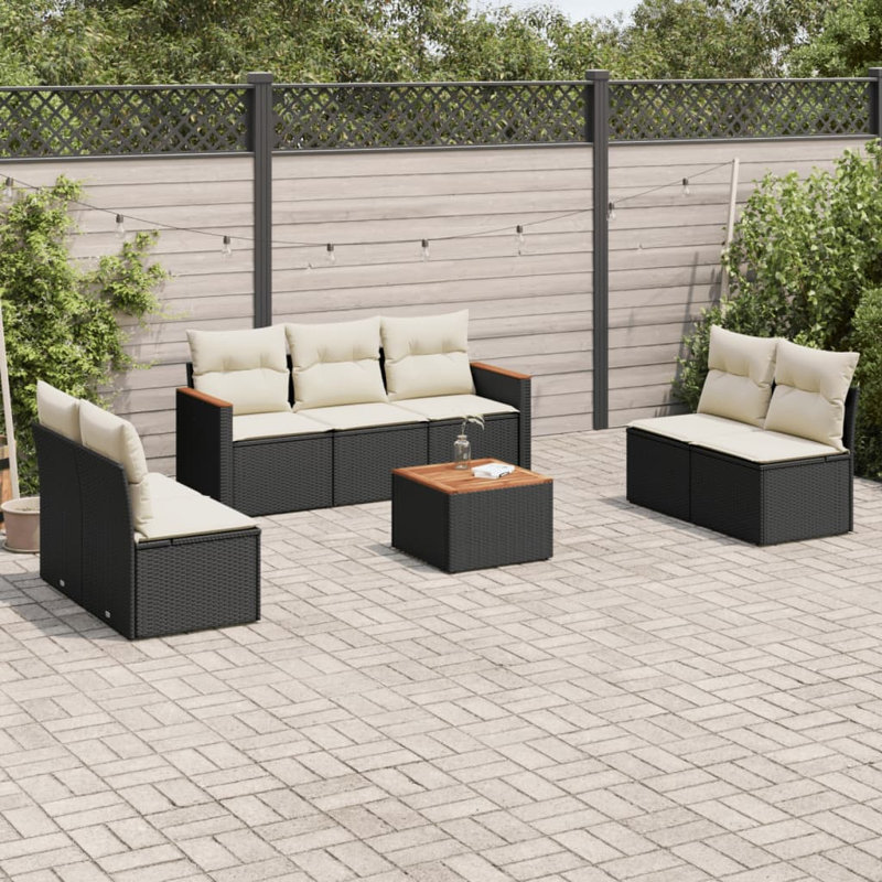 Ensemble de canapé de jardin Vidaxl