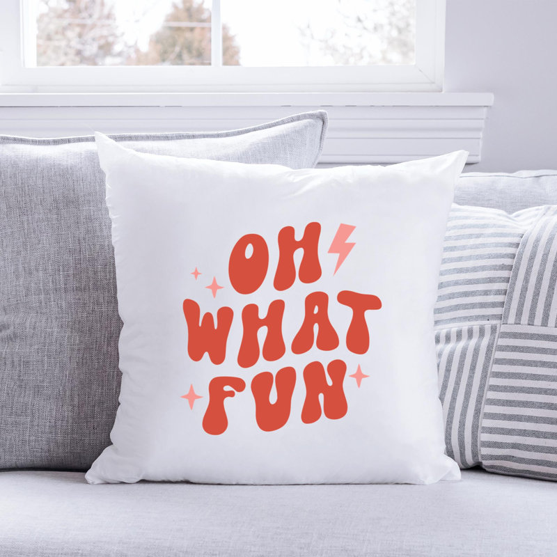 Christmas-02_4 Reversible Throw Pillow, 14" x 14"