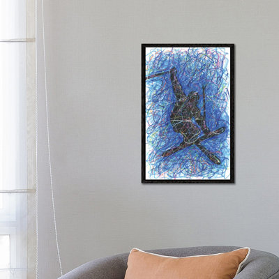 Skiing Trick by Kitslam - Gallery-Wrapped Canvas Giclée on Canvas