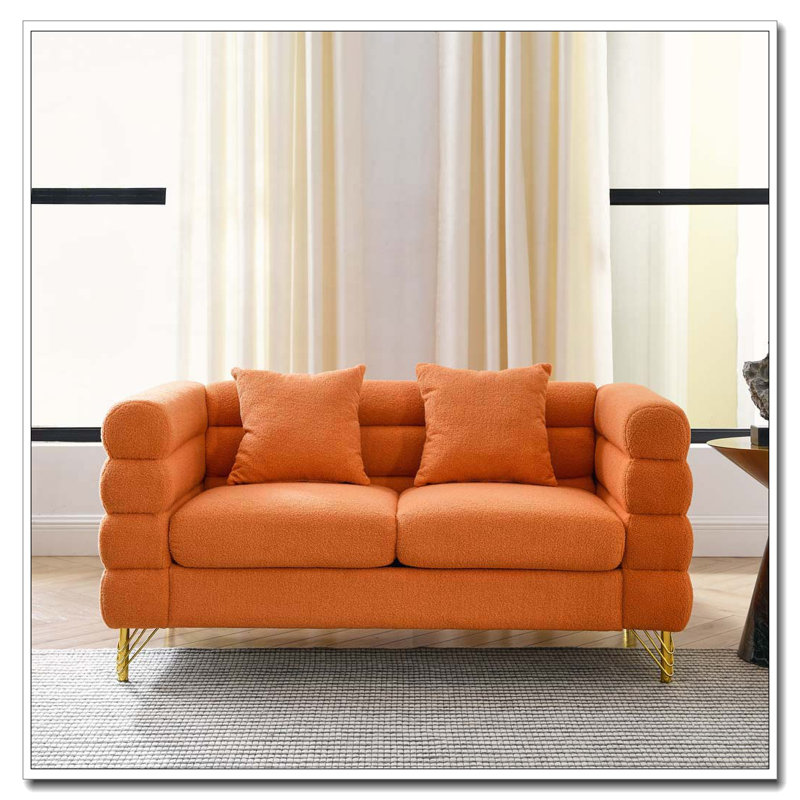 Canapé 60 po, Orange