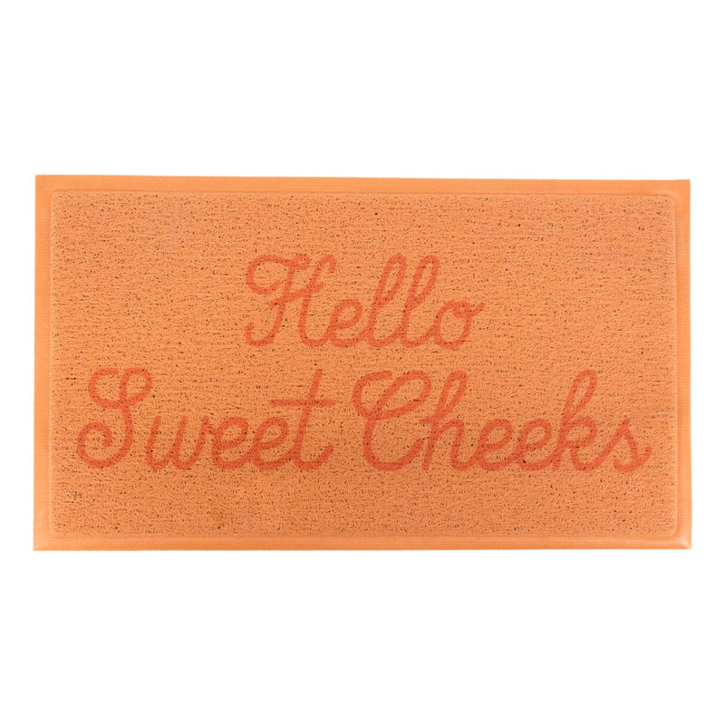 Albara Non-Slip Indoor Doormat, Pink