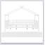 Wooden House Bed With Trundle-114668450