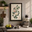 Study in Cream Botanical - Wrapped Canvas-1986944005-1986944011