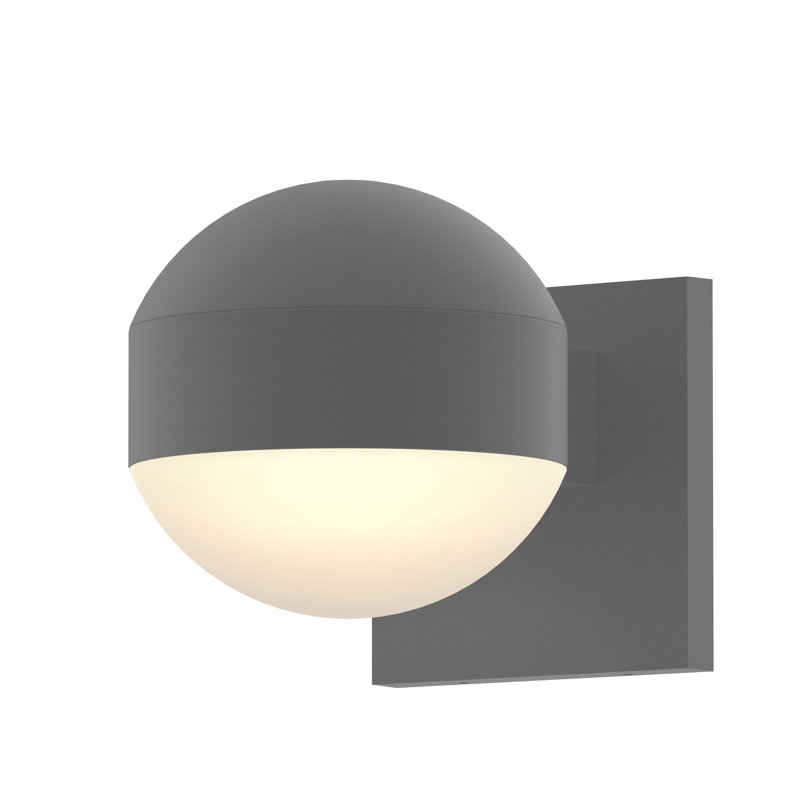 Reals LED Wall Light, Gray