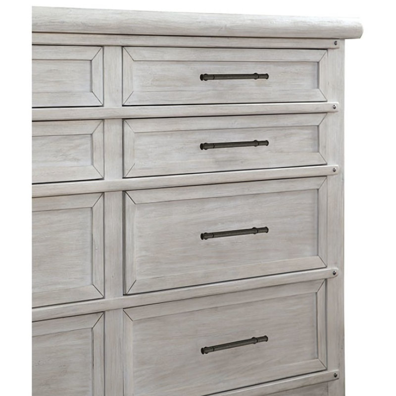 Commode double 8 tiroirs l 64 po