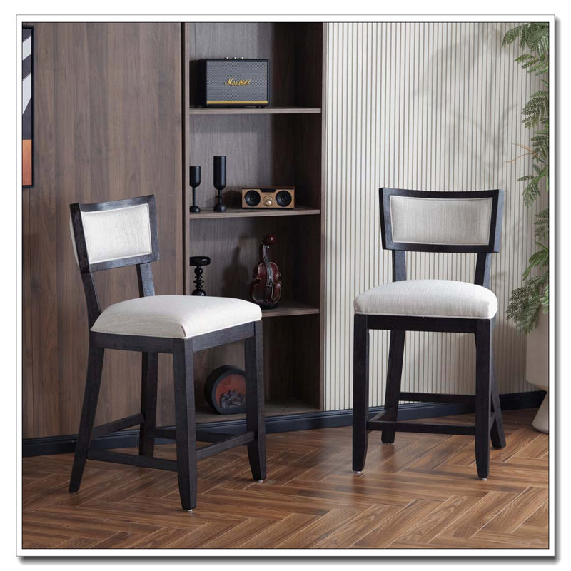 Tabouret de bar 26,5 po, Brun