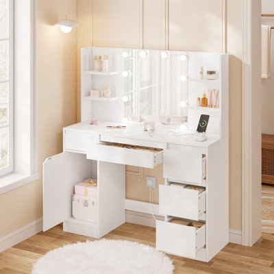 Dressing Table with Mirror