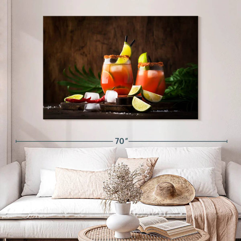 Yarlin Time For Wine, 34" H x 51" W