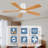 60-Inch Ceiling Fan Without Light
