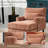Comfortable and Durable Recliner Chair with Spacious Seating Perfect for Living-112632366