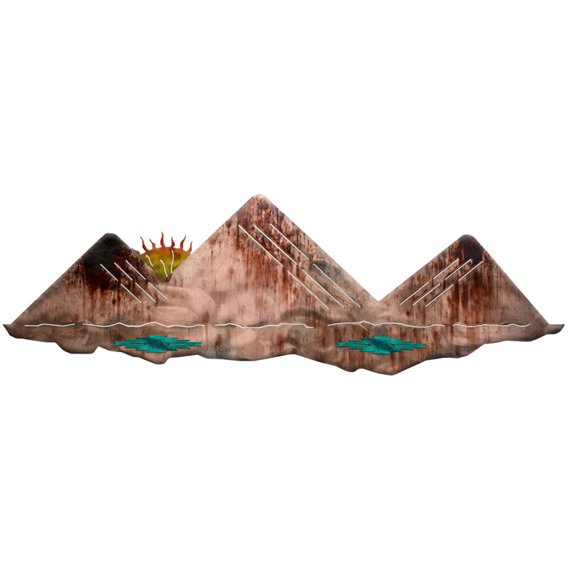Sunset Hills Metal Decor